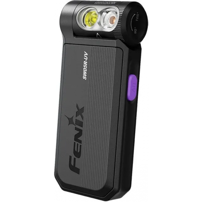 Фонарь FENIX SW05R-UV черный + Подарок SW05R-UVbk